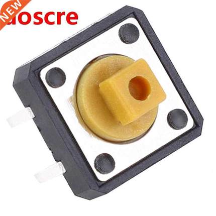 50Pcs Tactile Push Button Switch High Quality 5-Colors Round