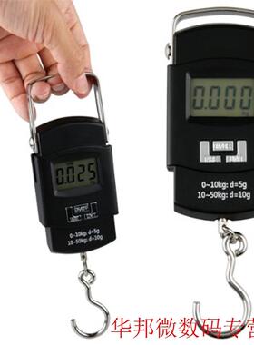 Hanging Hook Fishing Travel Luggage Weight Scale 50KG/10g Di