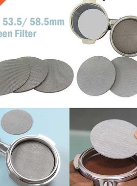 51/53.5/58.5mm Contact Puck Screen Flter Mesh Coffee Machn