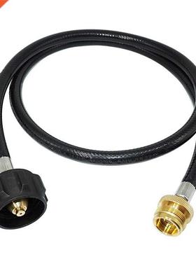 4 Feet Propane Adapter Hose 1 lb to 20 lb Converter Replacem