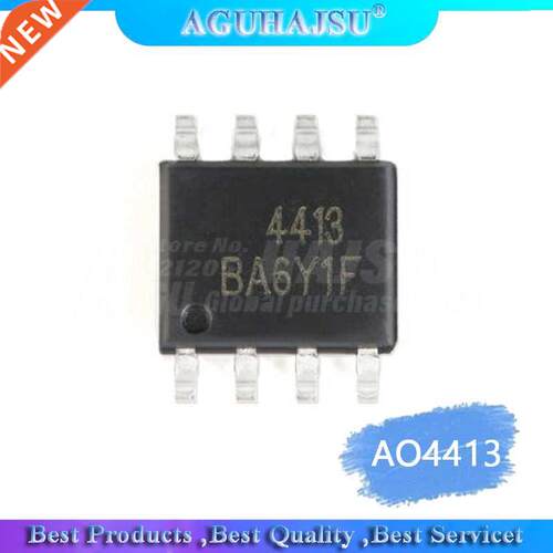 10pcs/lot AON4413 AO4413 4413 Sop-8 Chipset