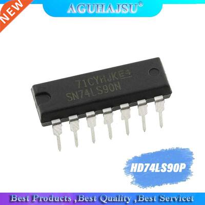 10PCS HD74LS90P DIP14 HD74LS90 DIP SN74LS90N 74LS90 SN74LS90