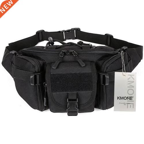 Tactical Waist Portable Fan Outdoor Hiking Travel Large