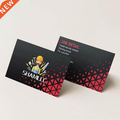 100/500/1000pcs Custom Printing Logo Personalise Business Ca
