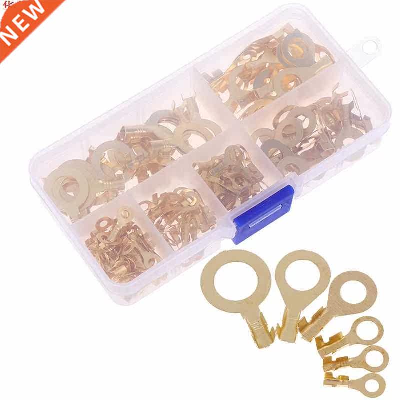 150pcs Ring Type Gold Terminals Golden Brass Non-insulated C