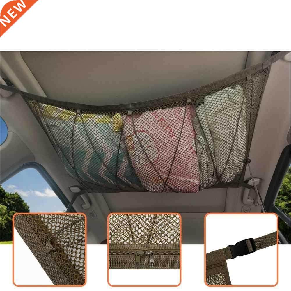 Net Bag Car Trunk Storage Pouch Sundries Storage Organizer