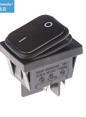 1pcs 4PIN ON/OFF Boat Rocker 16A 250V Car Dash Dashboard Bla