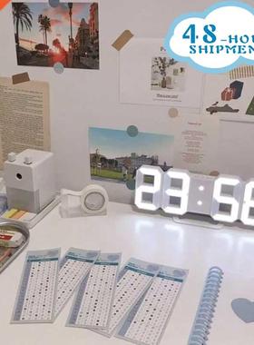 Nordic Digital Alarm Clocks Wall Clocks Hanging Watch Snooze