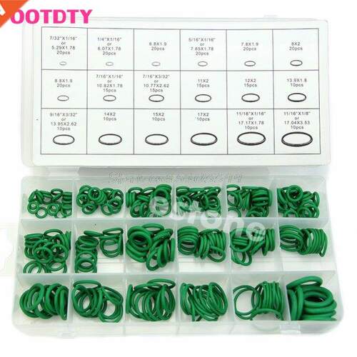 High Quality 270Pcs 18 Sizes O-ring Kit Green Metric O ring