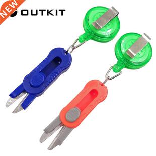 OTKIT 1pcs Mini Flexible Scissors Fishing Line Cutter Nylon