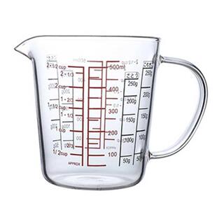 500Ml Glass Measuring Cup Milk Jug Heat Resistant Glass Cup
