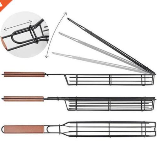 Portable Kabob BBQ Grilling Basket ainless eel Nonick