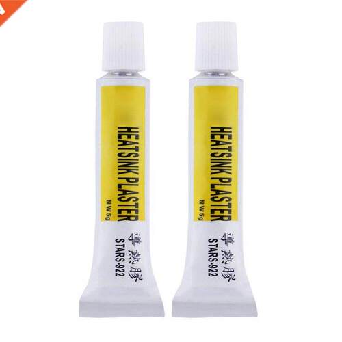 2pcs Thermal Conductive Heatsink Viscous Adhesive Glue Compo