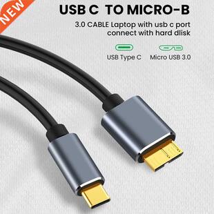 Micro B USB C 3.0 Cable Type-C To USB 3.0 Micro B Cable Conn