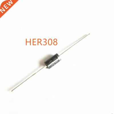 20pcs HER308 3A 1000V DO-27 Fast Recovery Rectifier Diode