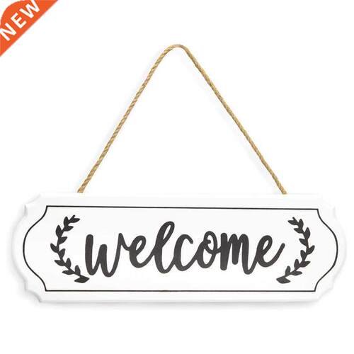 Wooden Welcome Sign for Rustic Farmhouse Decorations Wall Ha