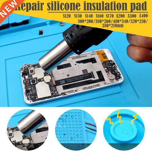 New 300*200mm Insulation Pad Heat-Resistant Silicon Solderin