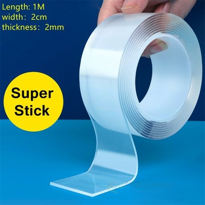 Double-Sided Nano Tape Traceless Clear Self Adhesive Invisib