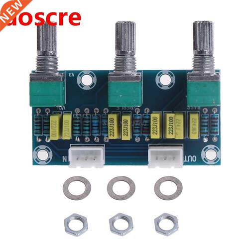HF Amplfer Passve Tone Board Treble Bass Volume Control