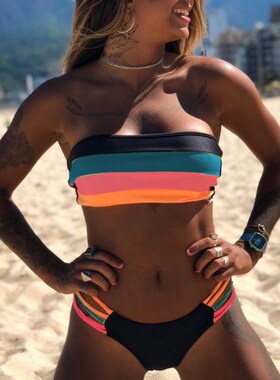 Women Swimsuit Bikini Set New Arrival Women Bandage Bathing