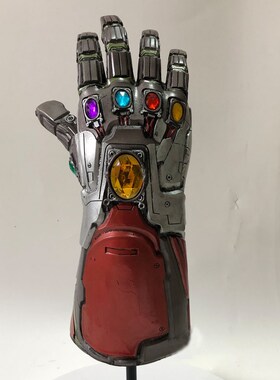 Avengers Iron Man Infinity Gauntlet Gloves Superhero Prop