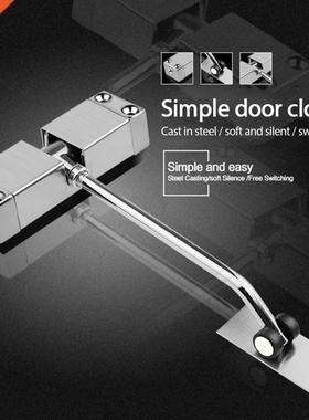 Stainless Steel Automatic Spring Door Closer Door Closing De