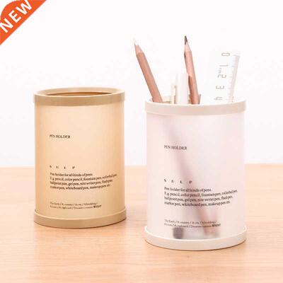 Cylindrical Detachable Desktop Pen Holder Organizer Office A