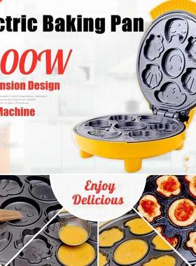 1000W 220V Household utomtic Cke Mchine Crtoon Mini Chi