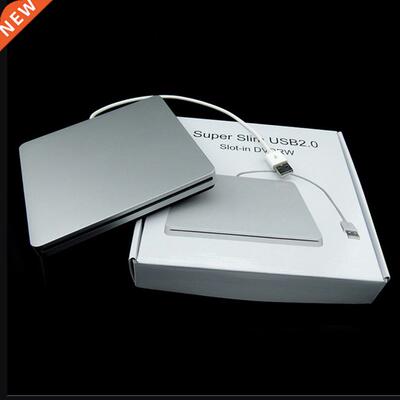 Laptop External DVD Burner Drives Box Enclosure Case Suction