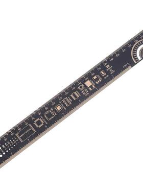 25CM PCB Ruler EDA Measuring Tool Precision Protractor Resis