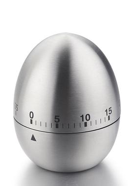 Kitchen Supplies Stainless Steel Egg Clock Kitchen Timer Ala