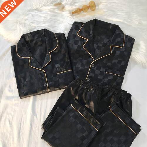 Pajamas Sets High-quality Light Luxury Silk Women's Paja
