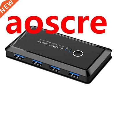 KVM Switch USB .0 Switch Selector 2 Port PC Sharing 4 Devic