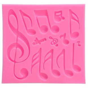 Mold Cake Cavity Note Funn Silicone Baking Music for