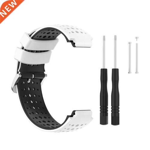 Multi-color For Garmin- Forerunner 235 WatchBand Silicone St