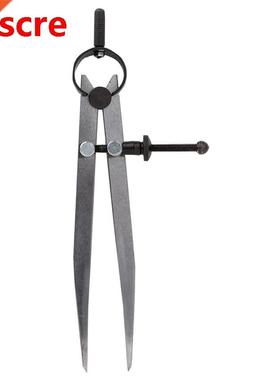 6 Inch Adjustable Lockable Steel Divider Wing Leather Compas