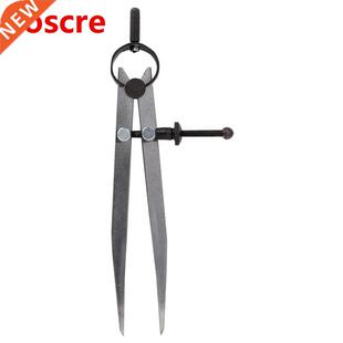 6 Inch Adjustable Lockable Steel Divider Wing Leather Compas