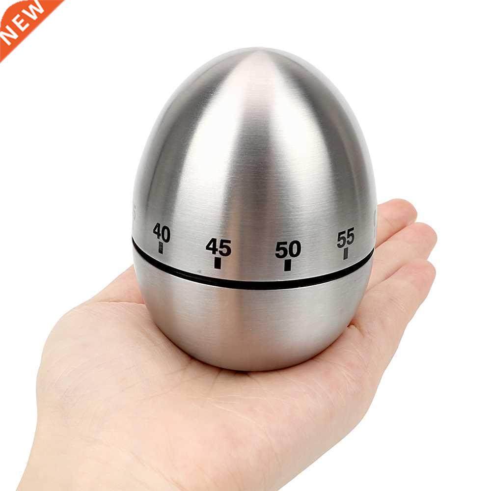 Cooking Tools Kitchen Timer Stainless Steel Egg 60 Minutes M