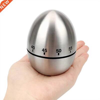Cooking Tools Kitchen Timer Stainless Steel Egg 60 Minutes M