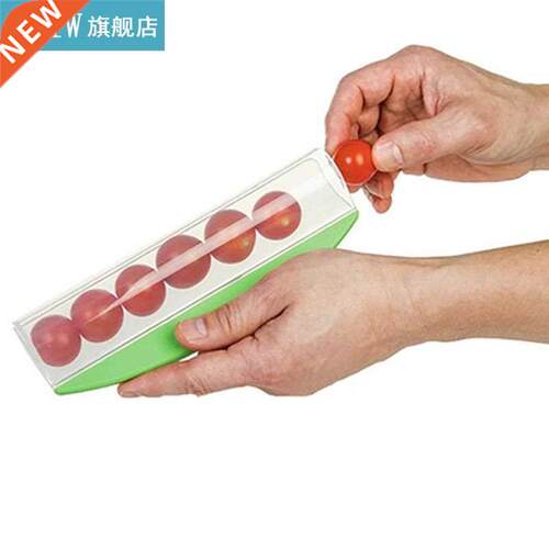 1pc Stainless Steel Vegetable Fruit Slicer Tomato Grape Cher