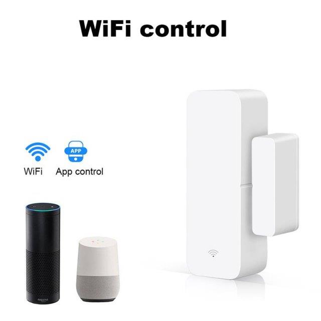 Tuya WiFi Door Sensor, Smart Door Open/Closed Infrared Detec