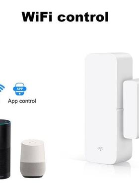 Tuya WiFi Door Sensor, Smart Door Open/Closed Infrared Detec