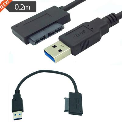 USB 3.0 TO SATA 13p Slimline 7+6 Pin 13 Pin Female DVD Adapt