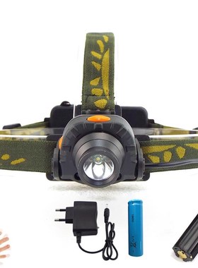Sensor Q5 LED Headlamp lamp torches Headlight zoom head flas