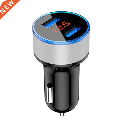 Mini Fast Charger Dual SB Car Phone Charger 5V 3.1A With LED