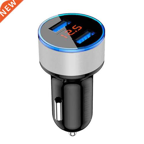 Mini Fast Charger Dual SB Car Phone Charger 5V 3.1A With LED