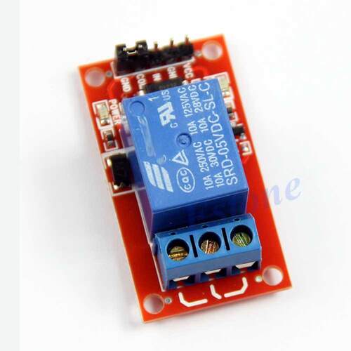 1-Channel H/L Level Triger Optocoupler Relay Module for 5V