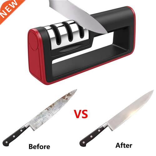 Kitchen Quick Professional Kitchen 3 Stages Sharpener Knife