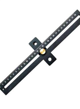 180MM/280MM Woodworking Aluminum Alloy Limit Ruler Fine-tuni