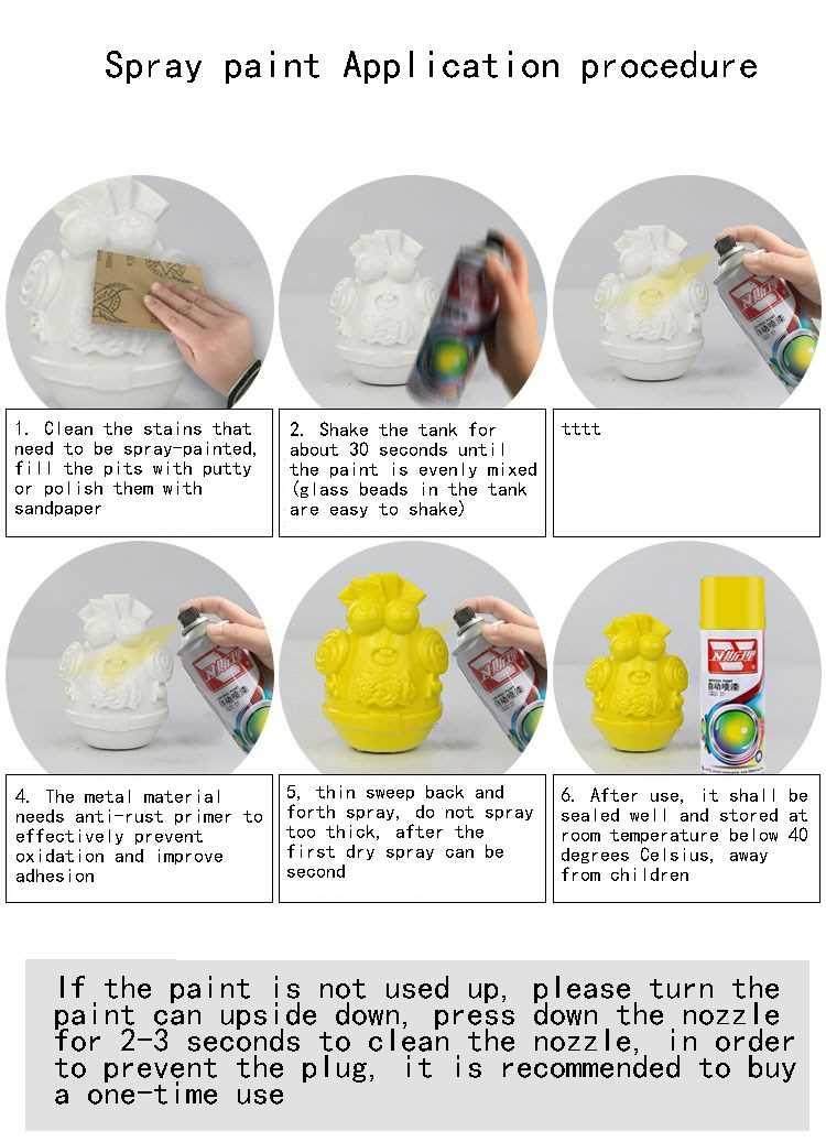 Automatic spray paint hand spray paint metal anti-rust furni